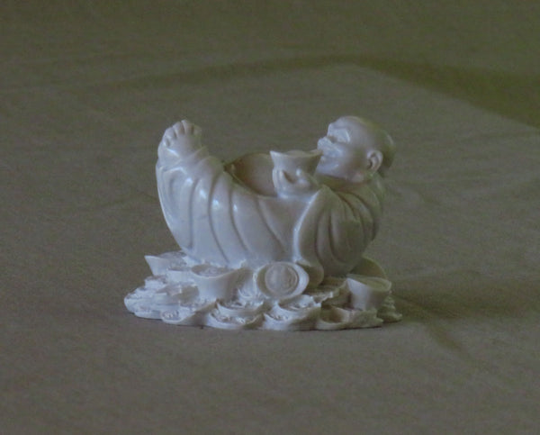 Laid back Chinese style Buddha of good fortune.
