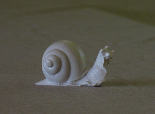 Escargot moyen en marbre