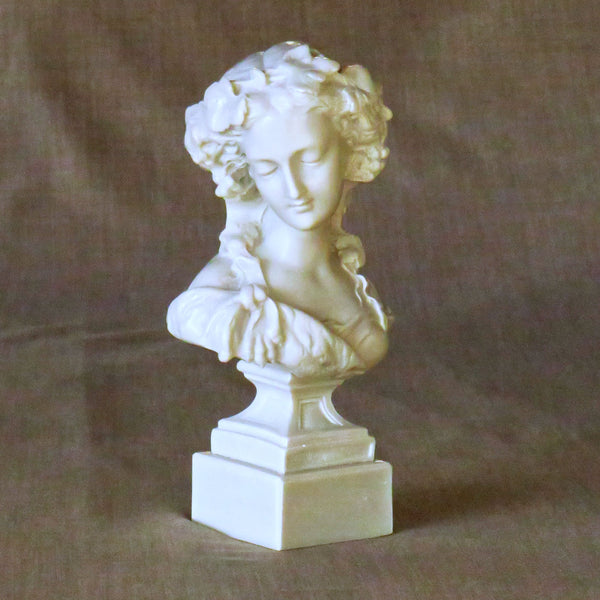 Céres Goddess of Agriculture in Cold cast marble